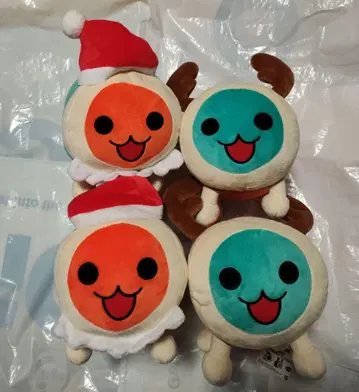 태고의 달인 모후굿토 봉제 인형 크리스마스 2종 컴플리트 2세트