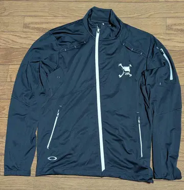 Oakley 남성용 골프 블루종 자켓 블랙 M 사이즈
