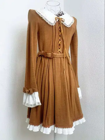 LIZ LISA*가을/겨울 원피스*레이스 x 리본 x 프릴*걸리시 코디에