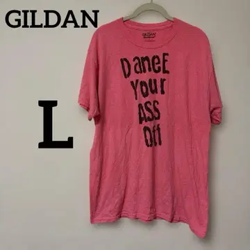 당일 발송 GILDAN [ L ] T셔츠 핑크