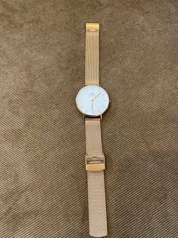 Daniel Wellington DW 골드 메쉬 손목시계