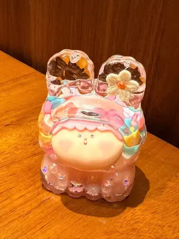 컬러풀 토끼형 입상