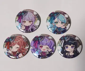 뱅드림 트레이딩 홀로그램 캔뱃지 삐~스! Roselia