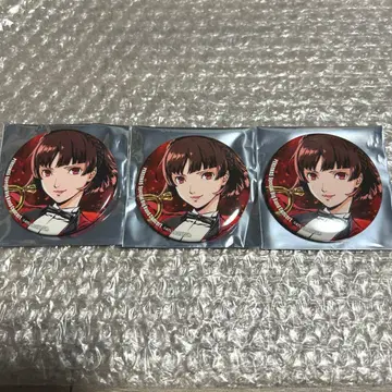 [ 즉시 구매 ] 페르소나 5 페르콘 니이지마 마코토 퀸 캔뱃지 3