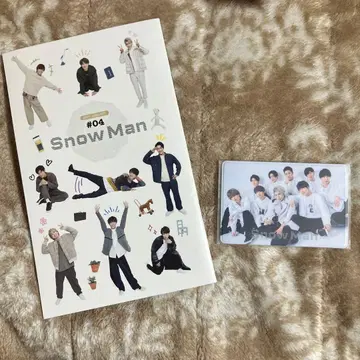 SnowMan 회보 #4 조기 가입 혜택 회원증 케이스