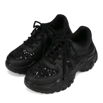 오리엔탈 트래픽 VORTR 블랙 스니커즈