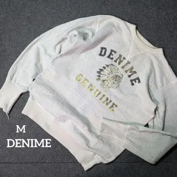 DENIME 앞 V 맨투맨