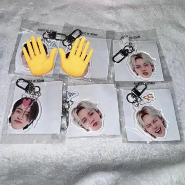 treasure 얼굴 아크릴 키링 캡슐 토이 희로애락 하루토 현석