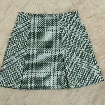 Sustainable 로빙 체크 미니 스커트
