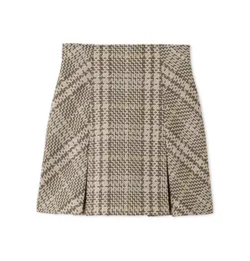 Sustainable 로빙 체크 미니 스커트