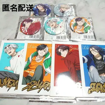 WINDBREAKER 윈브레 스케이터 캔뱃지 브로마이드 세트