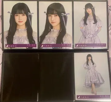 노기자카46 봉입 브로마이드 이케다 에레나 네이블 오렌지 컴프