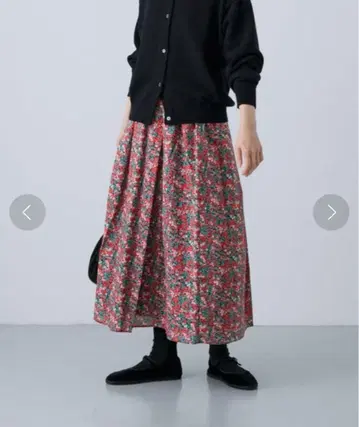 kagure 리버티 프린트 스커트 Wiltshire