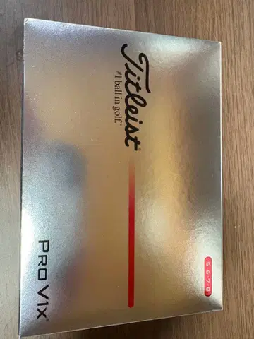 타이틀리스트 프로 V1X 새상품 미사용