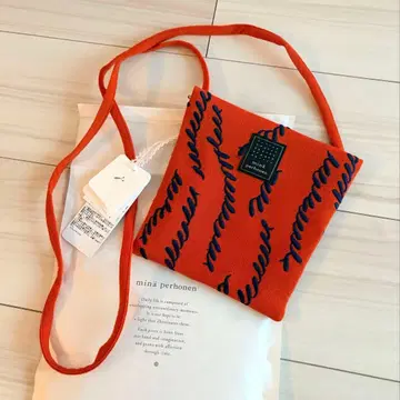 [ 즉시 완판 red ] 미나 페르호넨 pocket bag