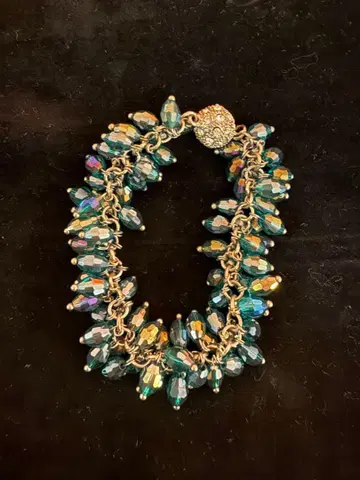 비즈 프린지 팔찌 핸드메이드