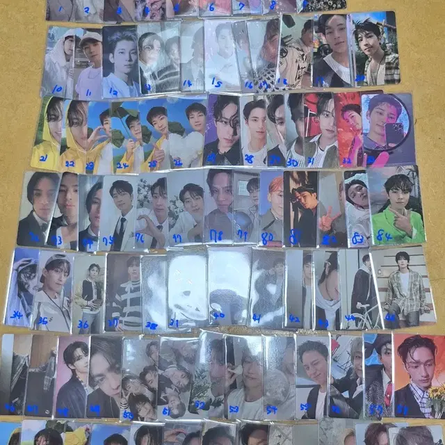 세븐틴 포카 일괄 판매