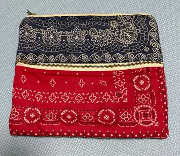 ANDEM 반다나 패턴 파우치