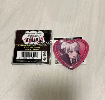 단간론파 하트 캔뱃지 츤데레 얼굴