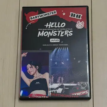 babymonster DVD Blu-ray 아사 트레이딩 카드