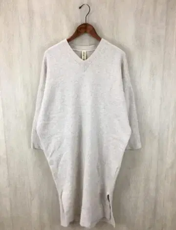 나곤스탠스 니트 원피스 38 크림