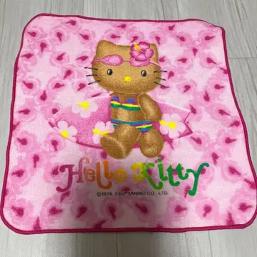 일광화상 키티 헬로키티 미니 타월 갱그로 산리오 2002 2