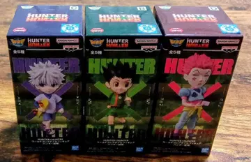 새상품 HUNTER x HUNTER 월드 컬렉터블 피규어 3체 세트