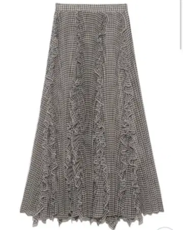 스나이델 SNIDEL 시어 볼륨 플리츠 스커트 사이즈 0