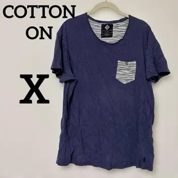새상품급 COTTON ON [ X ] 다크 퍼플 티셔츠