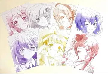 영화 좀비랜드 사가 입장객 특전 그려낸 미니 색지풍 카드 7종 컴플리트