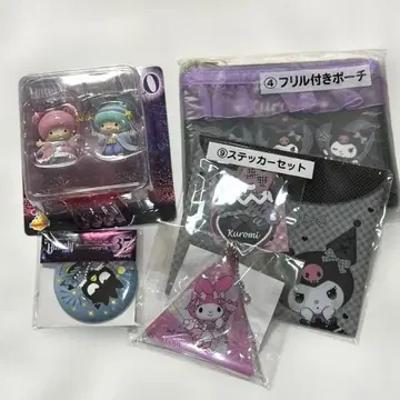 산리오 당첨 복권 5종 세트