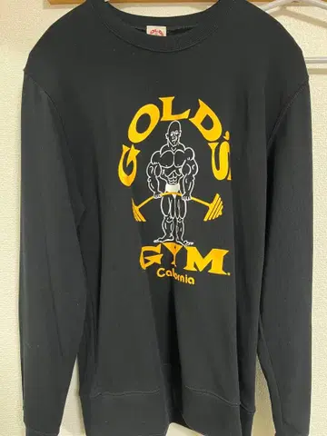 GOLD'S GYM 블랙 트레이닝복