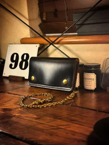 1950s 복각 트래커 지갑 호윈 차심 가죽 지갑 장지갑