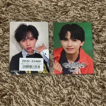 ONE N' ONLY 원엔 쿠사카와 나오야 트레이딩 카드 2장