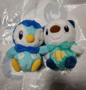 포켓몬 모후굿토 호코리이야사레 봉제 인형 2종 컴플리트