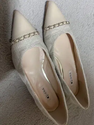 Diana 다이애나 스틸레토 펌프스 트위드