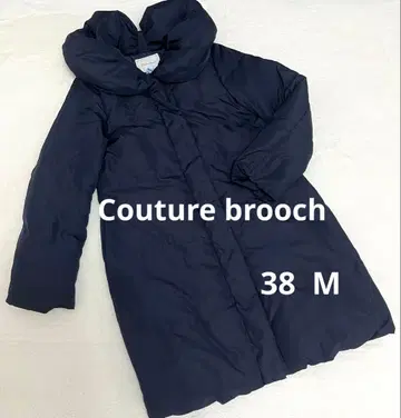 [ 쿠튀르 브로치 ] Couture brooch 다운 자켓 38 네이비