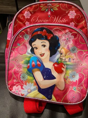 백설공주 프린세스 백팩 여아 디즈니 핑크