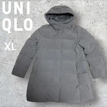 [새상품급] UNIQLO 심리스 다운 숏코트 SIZE: XL 그레이