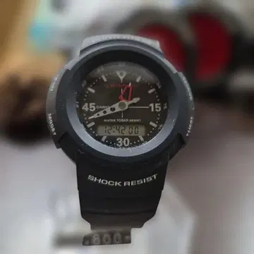 카시오/G-SHOCK mini/손목시계/블랙