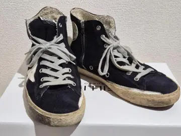 [ 새상품급 ] GGDB 골든구스 네이비 하이컷 스니커즈 40