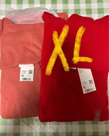 유니클로 히트텍 플리스 터틀넥 T XL 사이즈 2색 세트