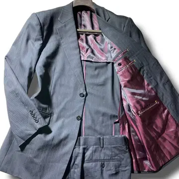 [ 새상품급 ] 수트 제냐 원단 셋업 일본제 고급스러움 XL 상당