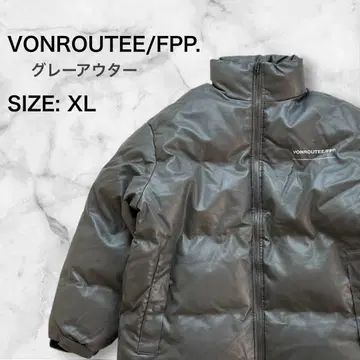 VONROUTEE/FPP. 그레이 패딩 자켓 XL 캐주얼 따뜻한