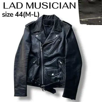 명작 라드 뮤지션 가죽 라이더 자켓 더블 size44