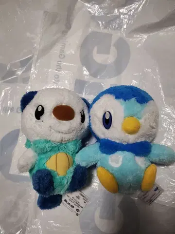 포켓몬 모후굿토 호코리이야사레 봉제 인형 2종 컴플리트