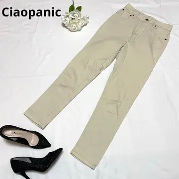[ 새상품급 ] Ciaopanic 차오패닉 베이지 스키니 팬츠