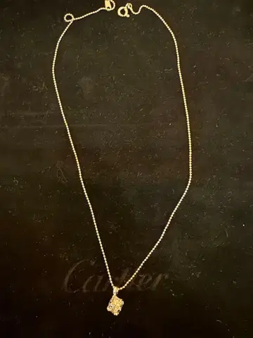 지르코니아 탑 목걸이 라보 다이아