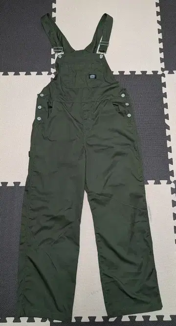 OUTDOOR PRODUCTS 오버롤 M 사이즈 올리브 그린