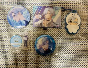 에이트리 신명 유키카제 캔뱃지 아크릴 스탠드 미니컬렉션 스퀘어캔 캡슐캔